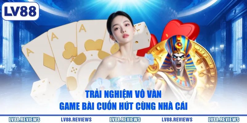 Trải nghiệm vô vàn game bài cuốn hút cùng nhà cái